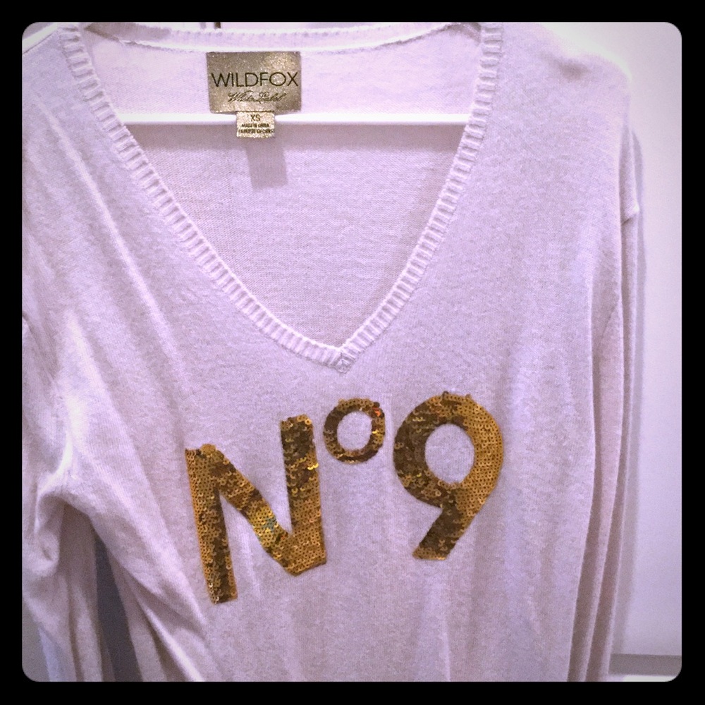 Wildfox v-neck sweater